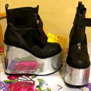 Club EXX platform boots